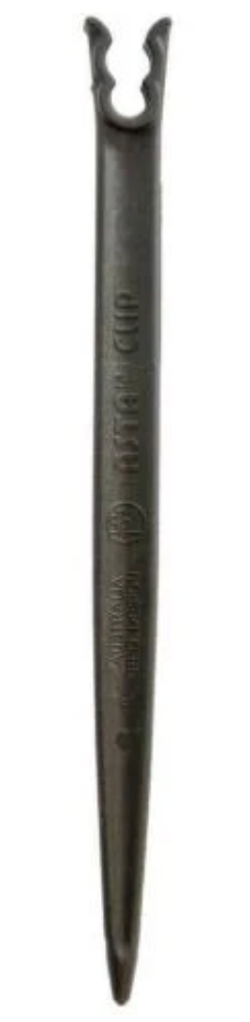 25 PK - 150mm Pot Stake | suits 4-6-8mm tube | Asta Clip Stake