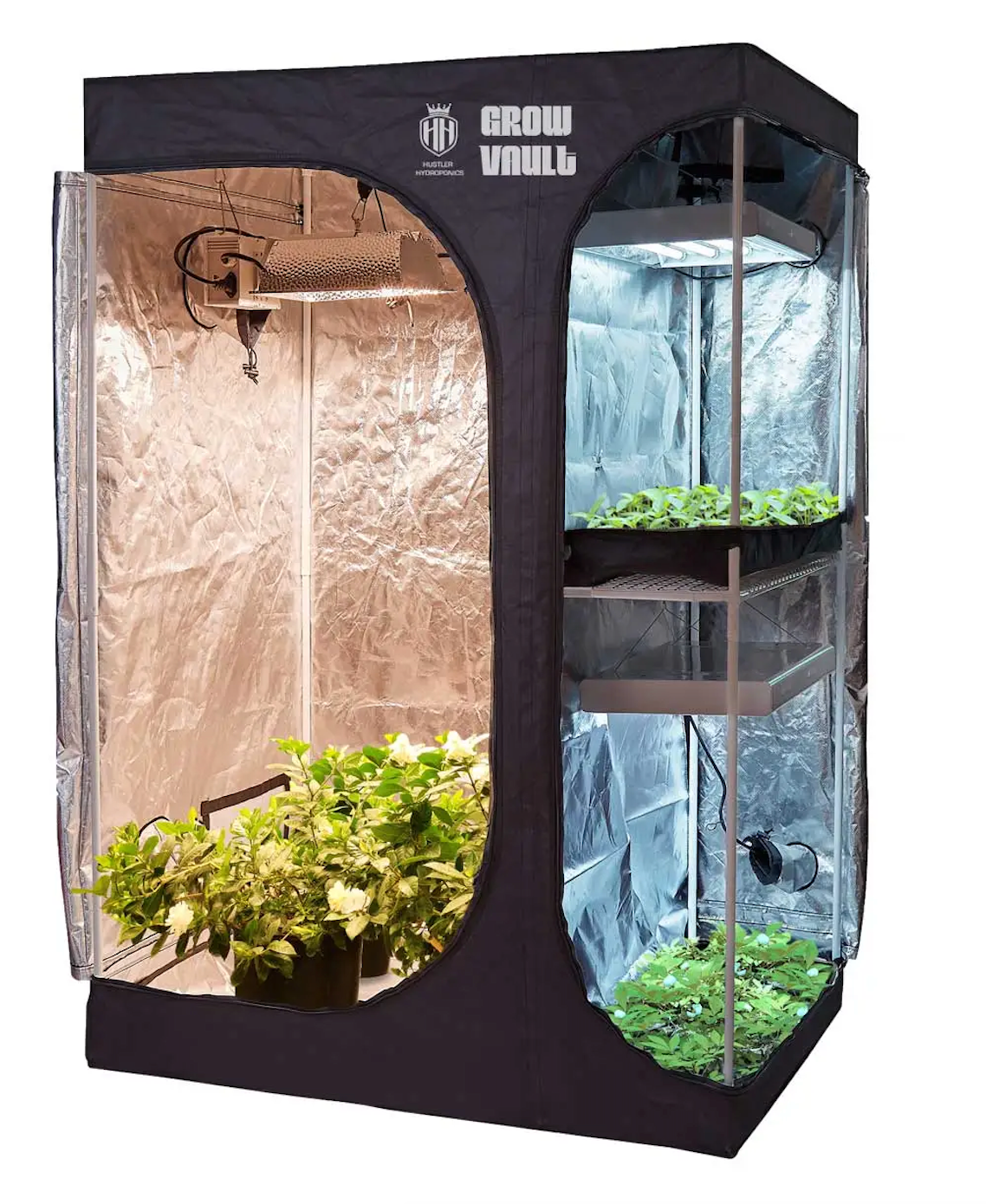The Grow Vault | Multi-Compartment Grow Tent