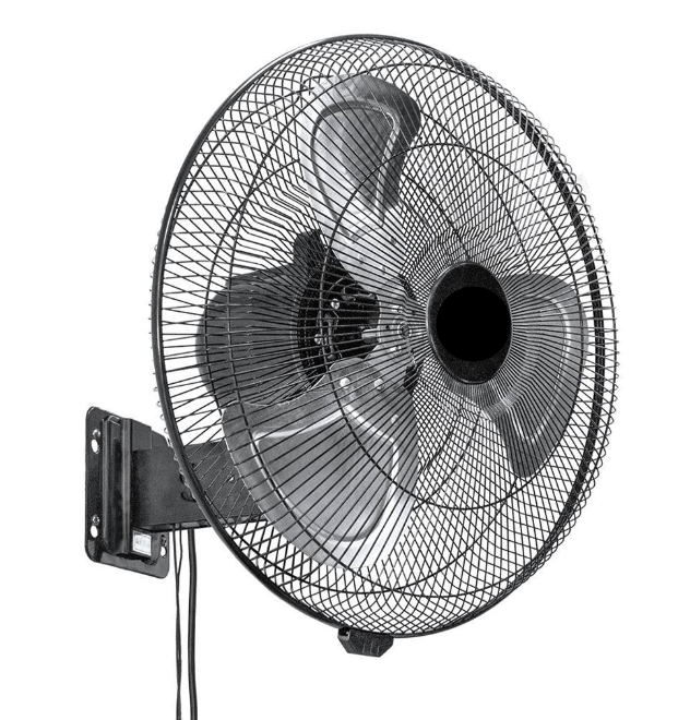 Horti Air Heavy Duty Wall Fan 120w | 450mm | Oscillating | 3 Speed