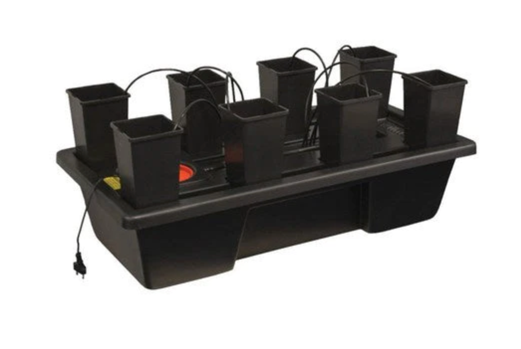 Nutriculture Origin Mini 8 | 8x2L Mini Pots | 90x45cm |50L Reservoir (previously known as Wilma System)