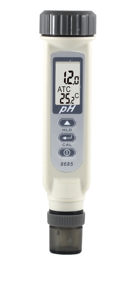 AZ Waterproof pH Meter Pen with ATC (8685)