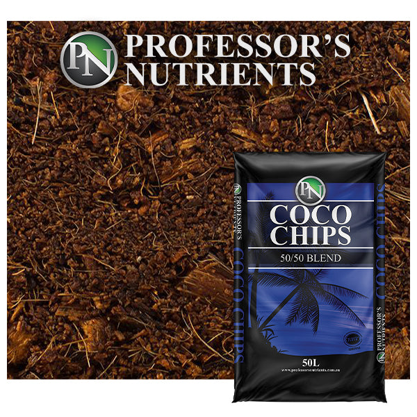 Professors Coco Chips 50/50 Blend | 50L Bag