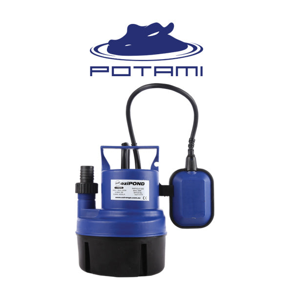 Potami Submersible Water Pump F12500 | 12500L/Hr 750w with auto shut off float