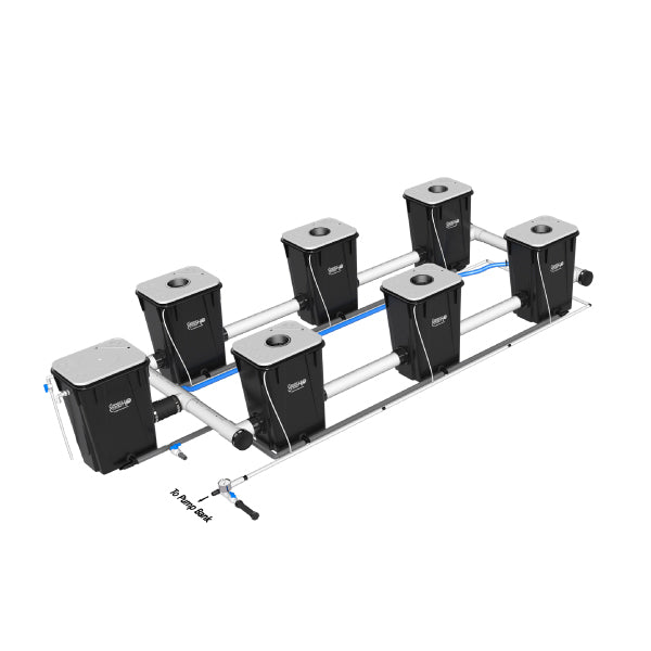Current Culture UC 6 XXL 13 Recirculating Deep Water Culture (RDWC) System