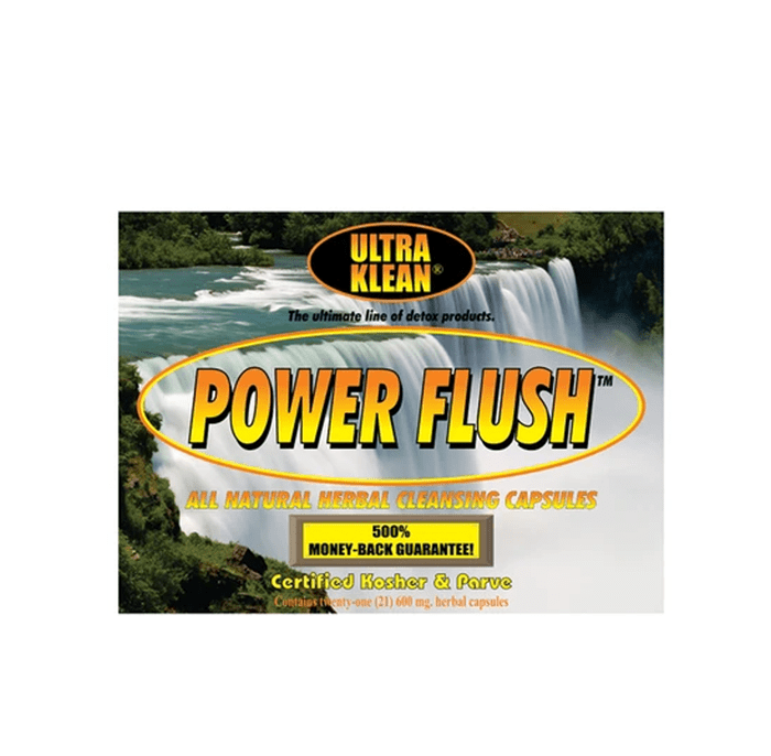 Power Flush Herbal Cleansing Capsules 21 x 600mg