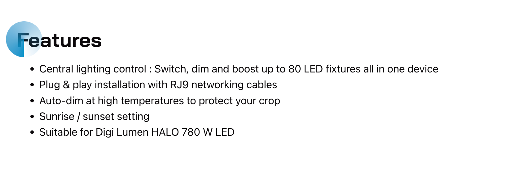 Digi-Lumen HALO 780W LED Light with Built in Driver | Dual Spectrum Ul ...