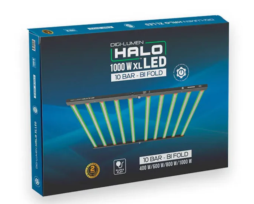 Digi-Lumen Halo 1000W XL 10 Bar LED Light with Built in Driver | Extra Large