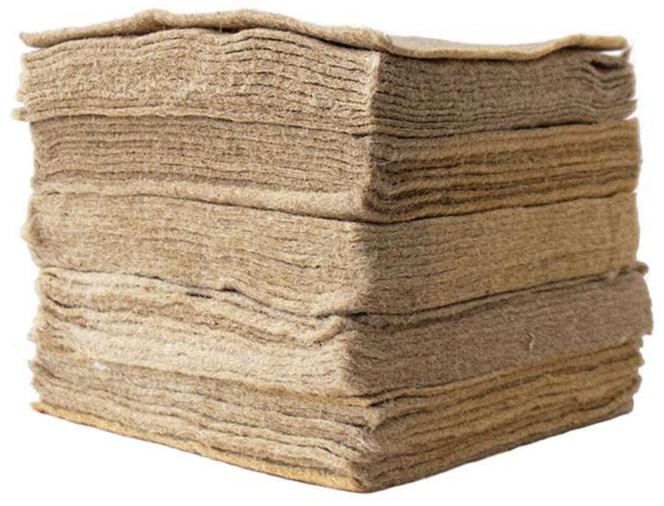 Jute Fiber Hydroponic Grow Medium 52x25cm Single Sheet