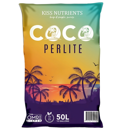 KISS COCO-PERLITE Plus+ Premium Coco Peat 50L Bags | 100% Organic