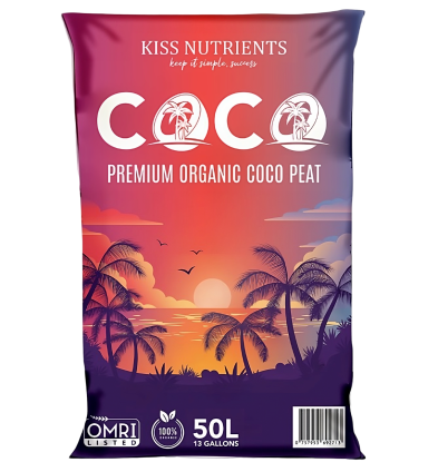 KISS COCO PLUS+ Premium Coco Peat 50L Bags | 100% Organic