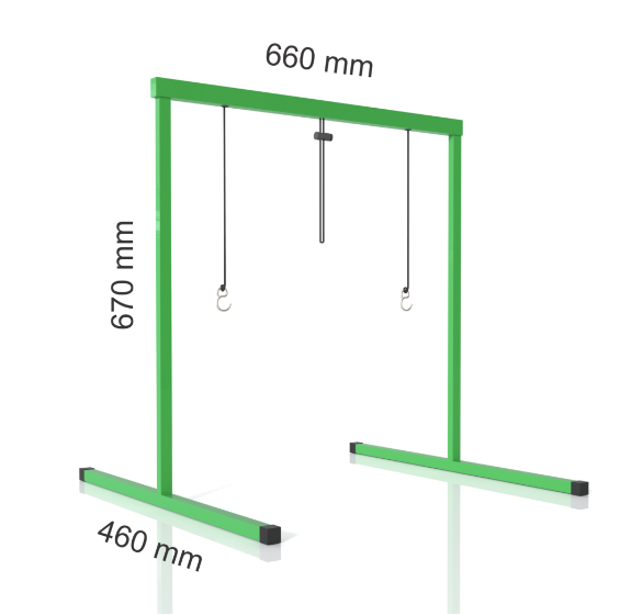 Light Bar Stand for LED or Fluorescent Lights | 66cm wide