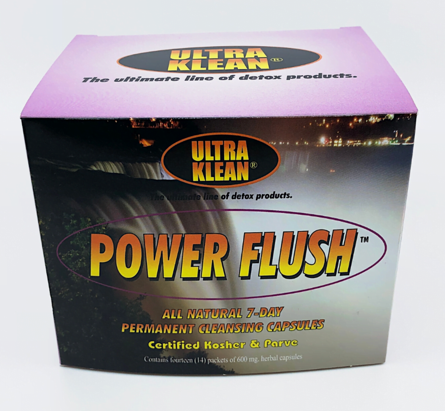 Ultra Klean Power Flush 14 x 600mg – 7day permanent cleansing capsules