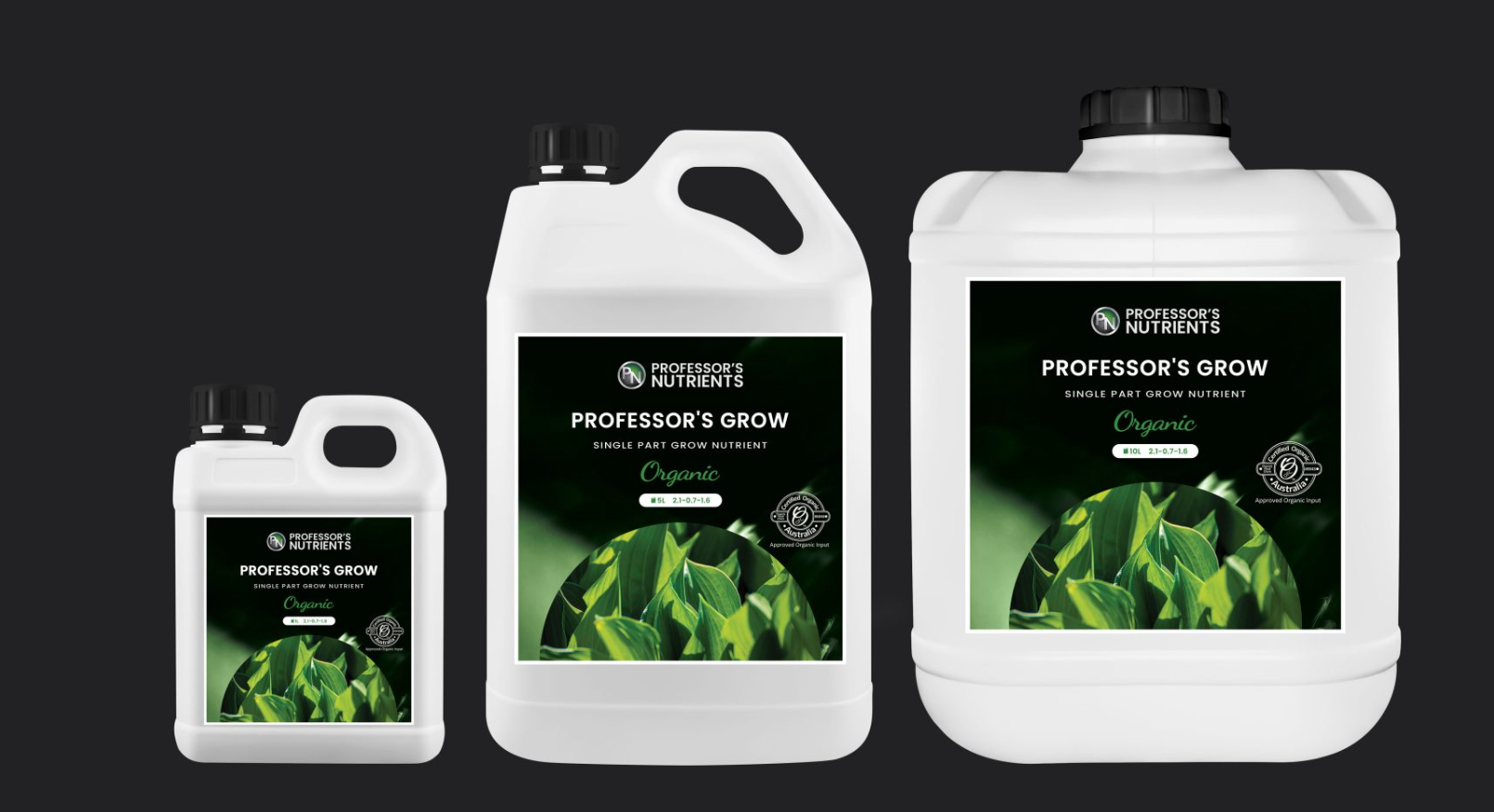 Professors Organic Grow Nutrients - Single Part