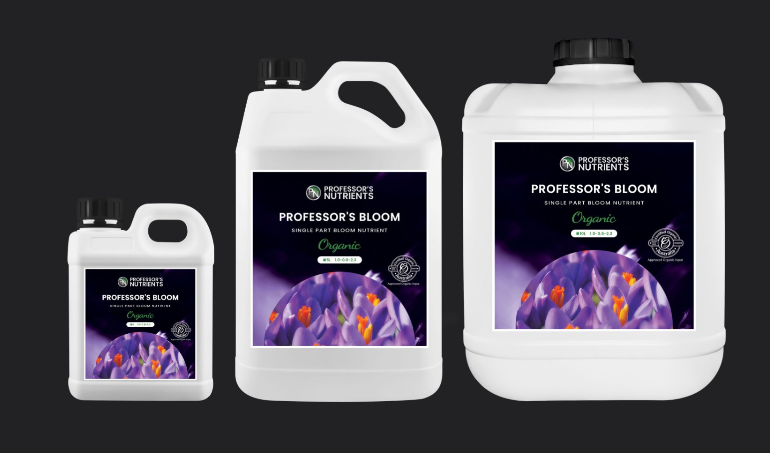 Professors Organic Bloom Nutrient - Single Part