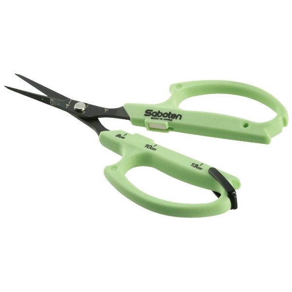 Saboten PT-15 Magnetic Professional Trimming Scissors Extra Slim - Straight Blade | Made in Japan