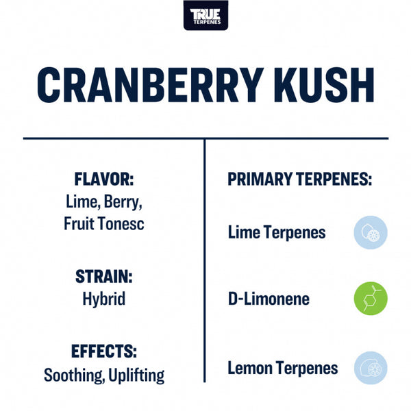 True Terpenes - Cranberry Kush – Pakenham Hydroponics