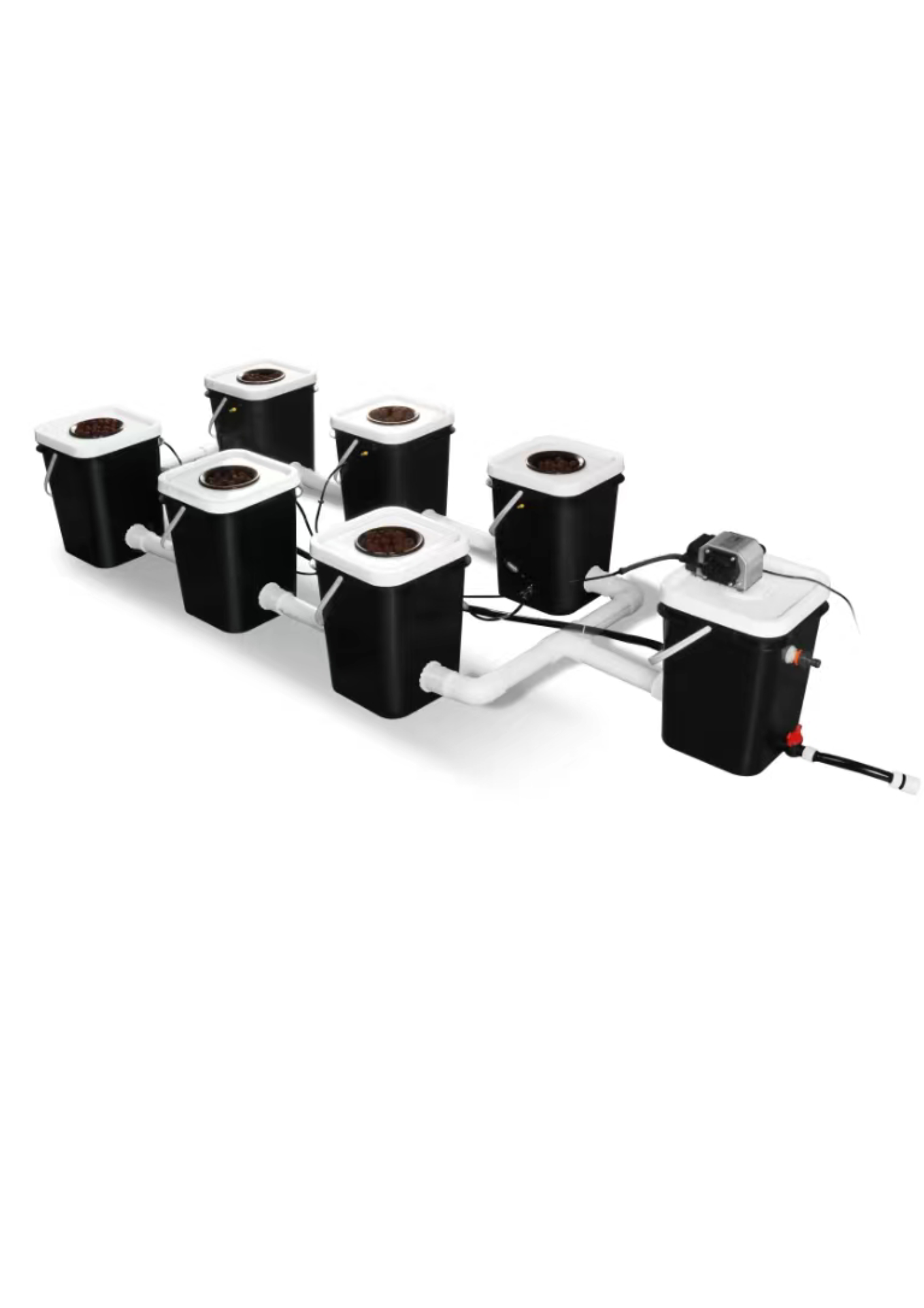 HydroCulture RDWC 6 Pot Kit System