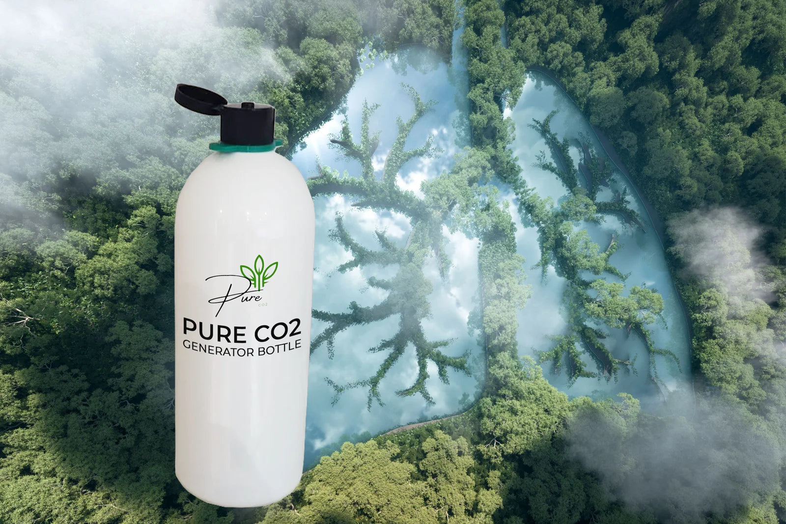 Pure CO2 Blast Bottle with Hanging Clip