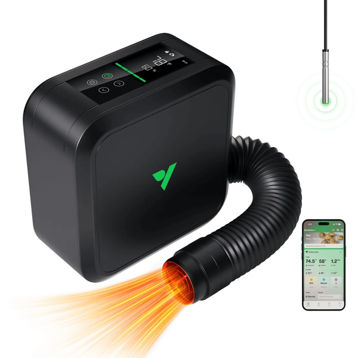 Vivosun Aeroflux 700w Grow Tent Heater