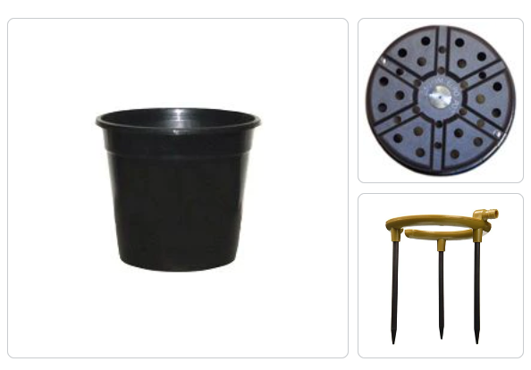 10l plant pot 10L Top Pot with drainage holes