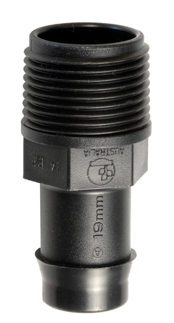 19mm Tail to 19mm BSP Male Director