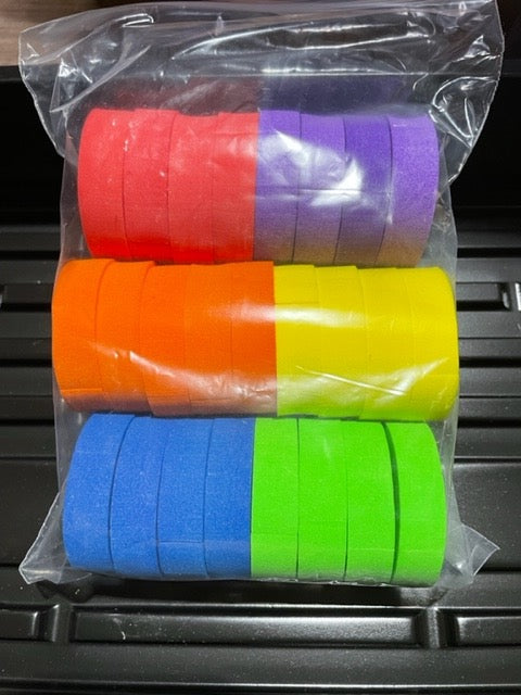 25PK TC Clone Collars | Multi Coloured