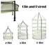 6 Tier Drying Rack With Clips | 75cm | Seahawk