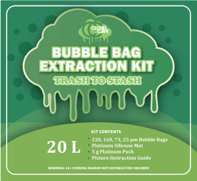 Bubble Bag Sift Kit 20 L - New Design - (4 bag set)