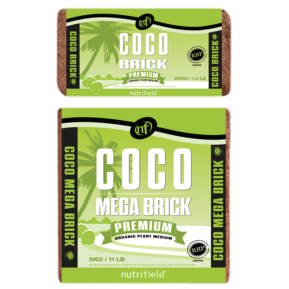 Nutrifield Coco Brick 650g