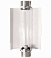 Cool Tube 150x600mm White External Reflector