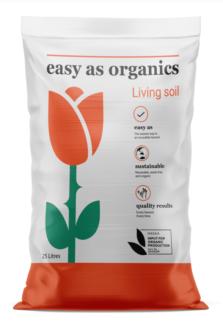 Easy As Organics Living Soil 25L