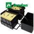 4 Pack Grodan Wrapped Crop Box Slabs 370x550x150mm