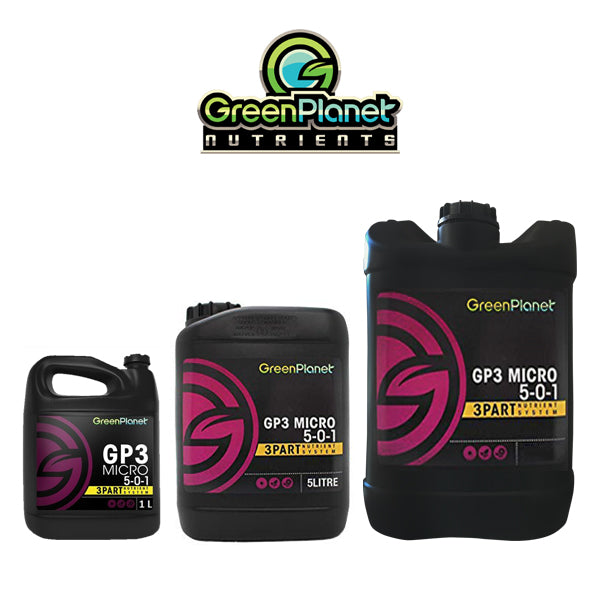 Green Planet GP3 MICRO | 3 Part Nutrient