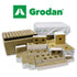 Grodan Box of 384 Medium 75x75MM (No Holes) Grow Cubes| 4G