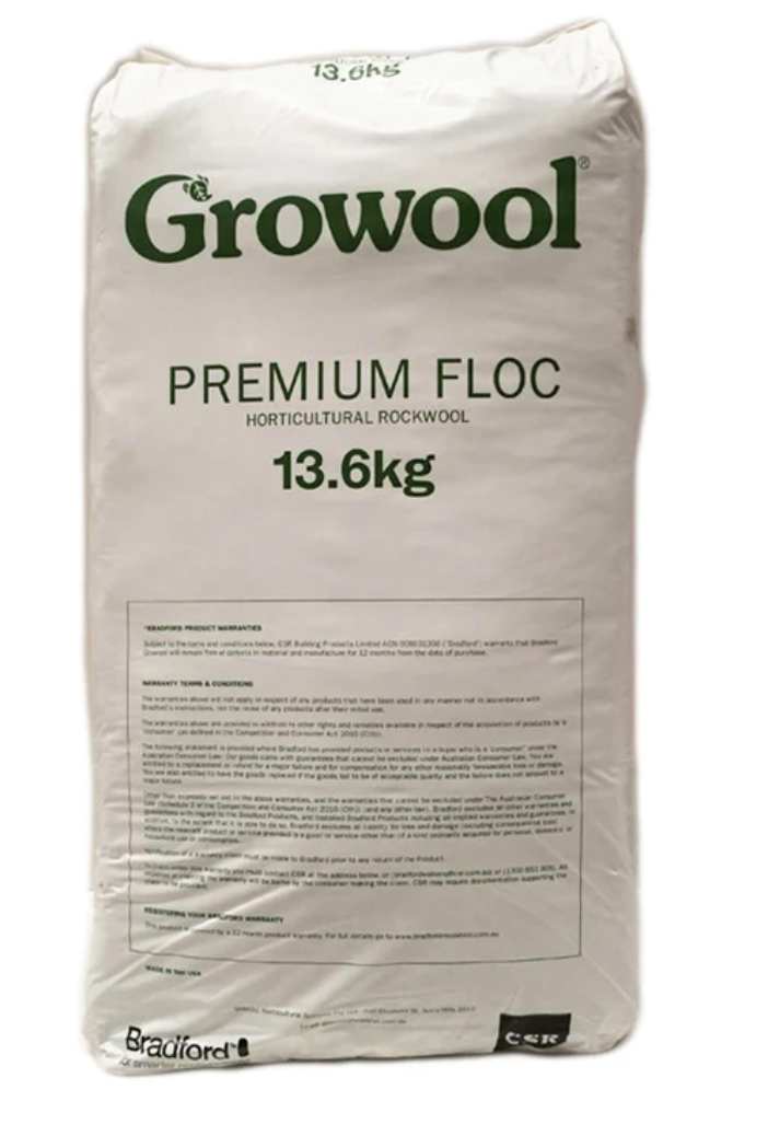 Growool Floc 13.5kg bag Premium Loose Floc