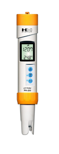 HM pH Meter Digital PH-200 Waterproof Professional Series