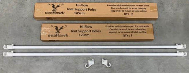 Seahawk Hi Flow Tent Support Poles