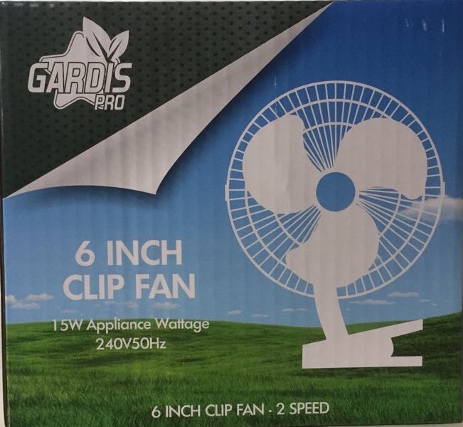 Gardis Pro Clip Fan 16CM