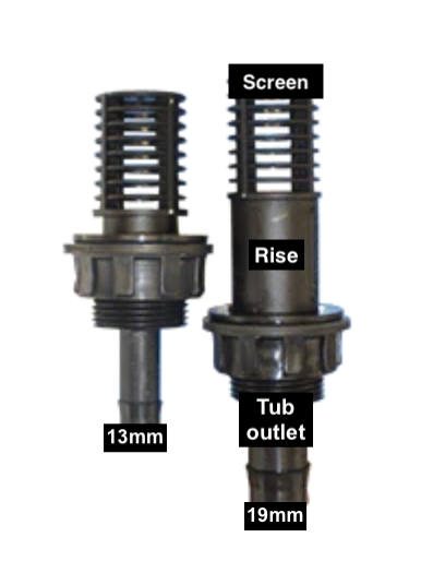 Extension Riser for Tub Outlet | Flood & Drain Fitting – Pakenham ...