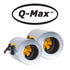 Q-Max AC Max Fan PS - 3 Speed Fan Control | Integrated into a Silencer