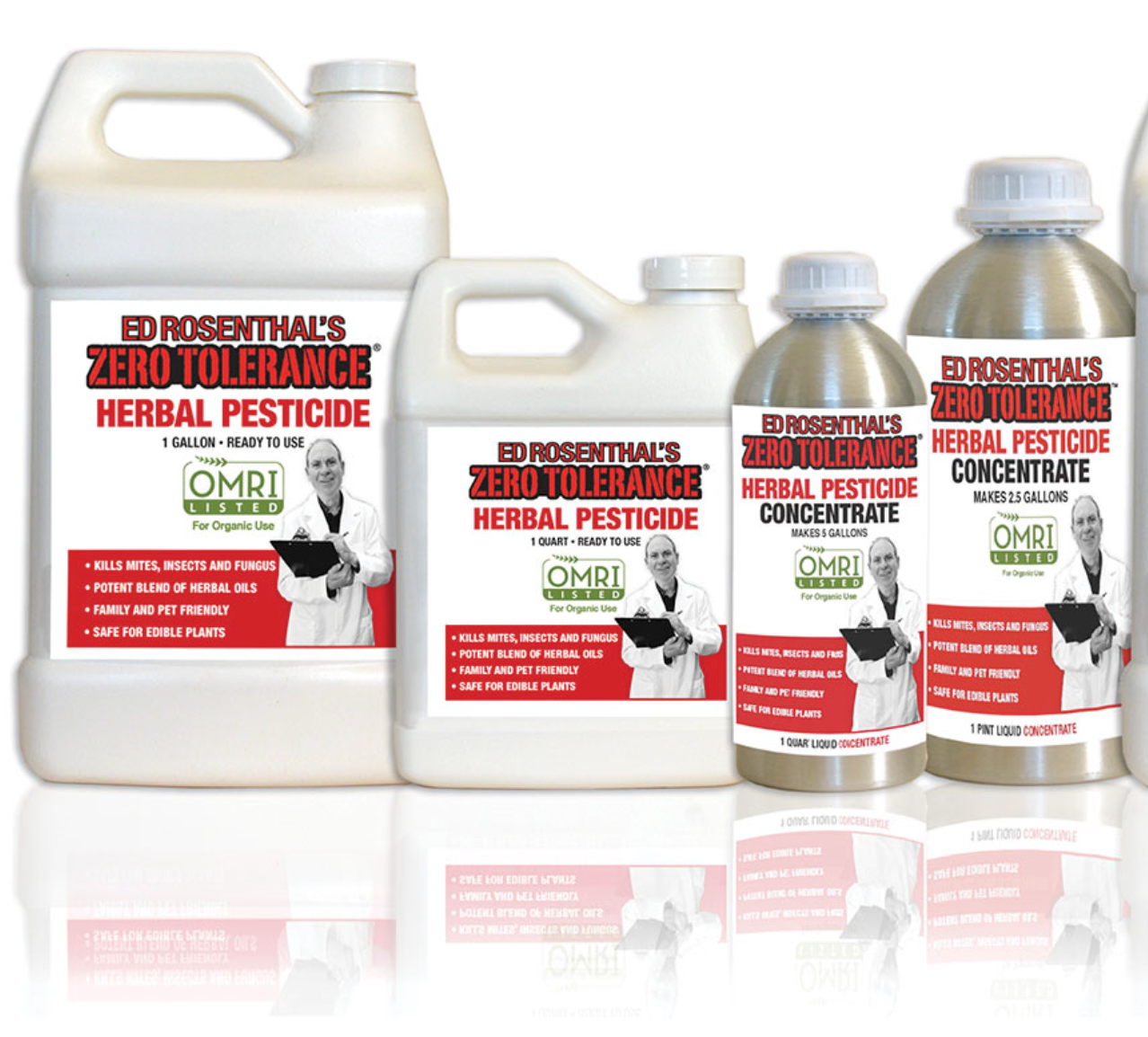 Ed's Zero Tolerance Herbal Pesticide | Certified Organic OMRI