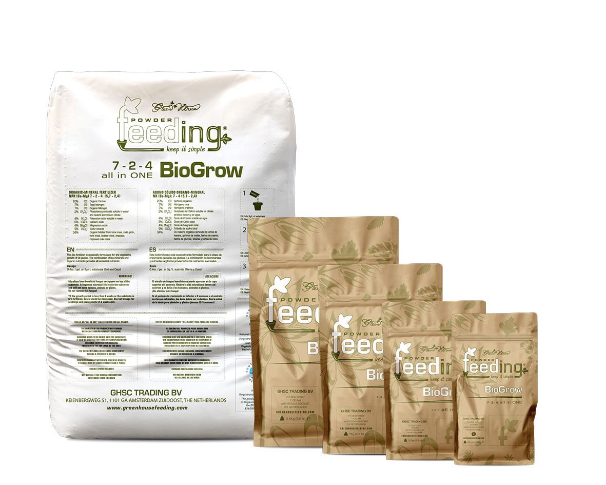 BIO GROW | Green House Powder Feed