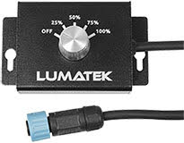 Lumatek LED Dimmer 3-PIN with 2.5M CABLE | Use with Supplemental LED Light Bars