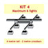 Jupiter2 Lightmover Kit 6 | 3m Rail | 4 to 6 Lights