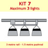 Jupiter2 Lightmover Kit 7 | 3m Rail | 3 Lights In Line
